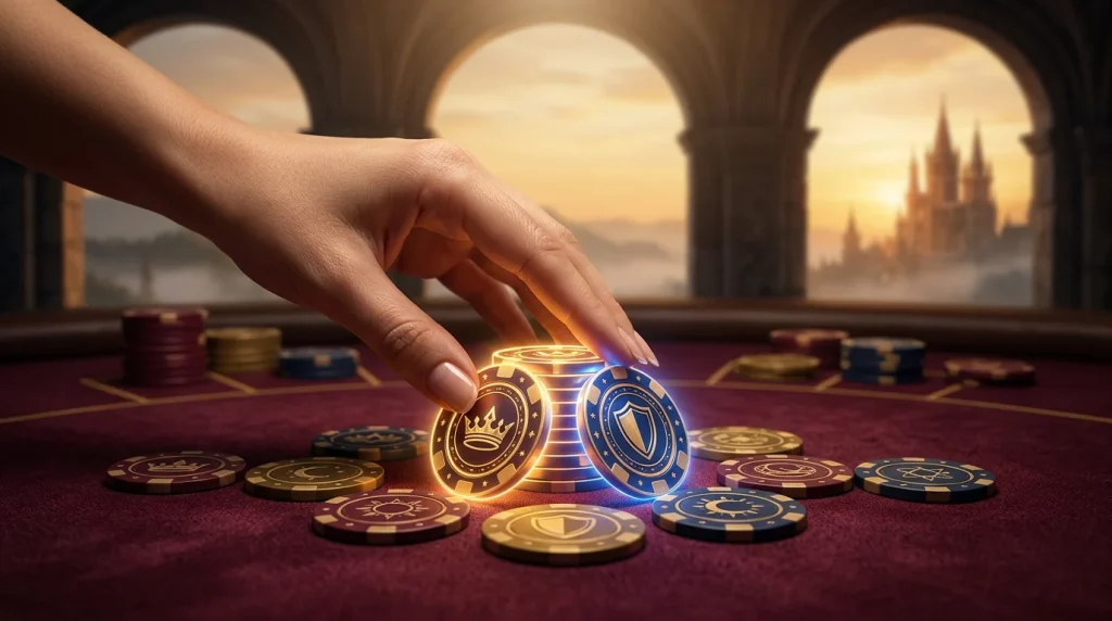 Sky Crown hold and win